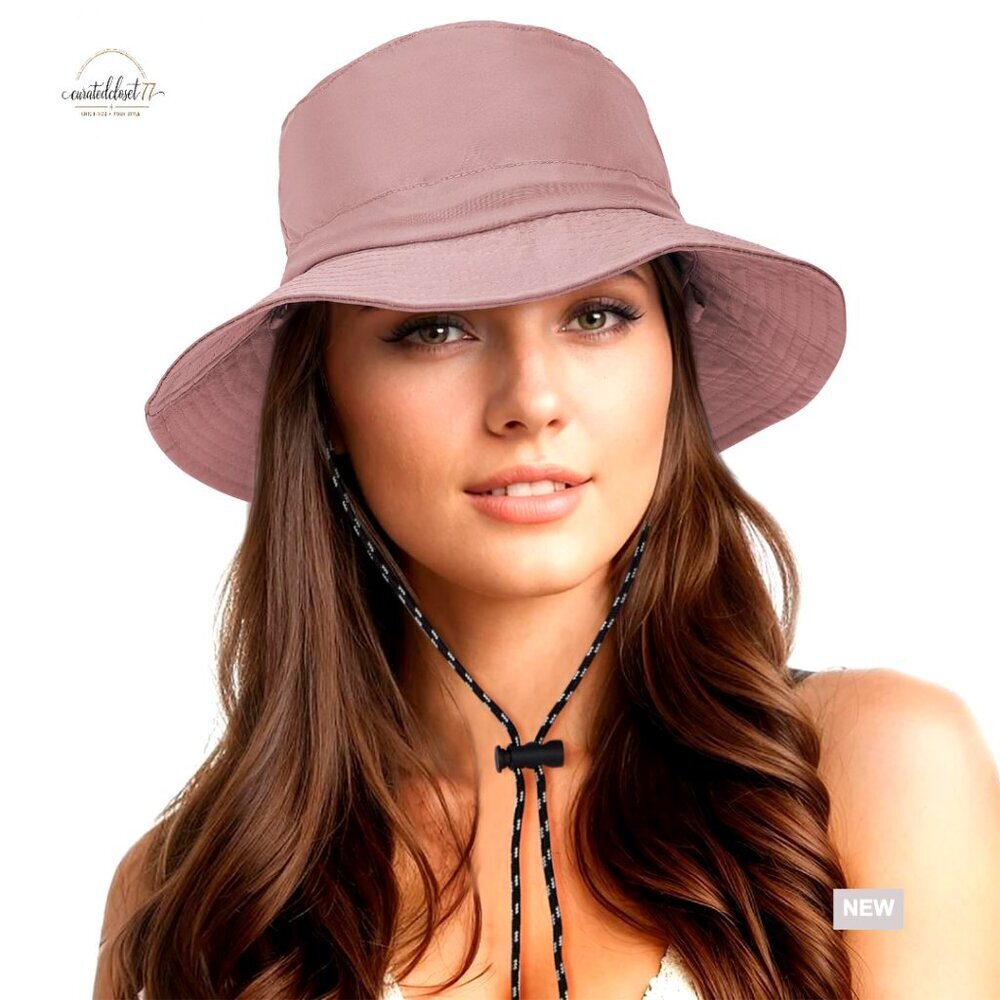 Waterproof UPF 50+ Packable Bucket Hat for Hiking Outdoor Activities
